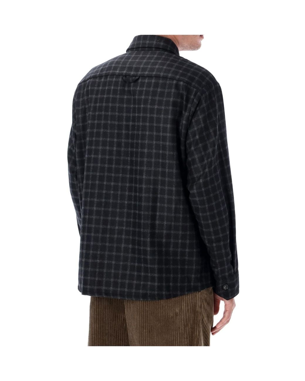 A.P.C. Black Long-Sleeved Shirt for men