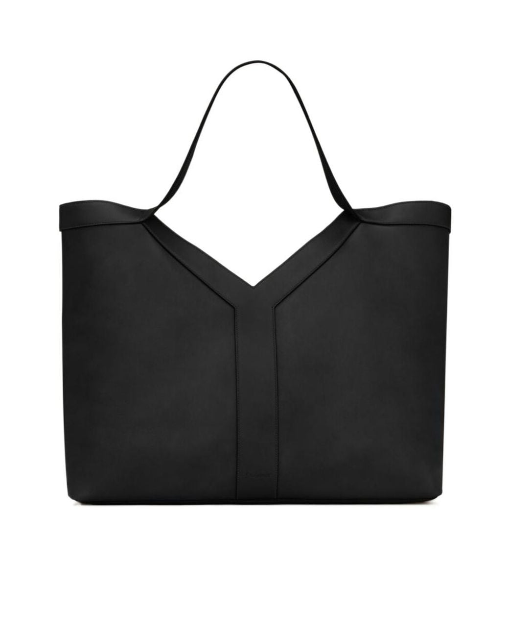 Saint Laurent Black Y Large Tote Bag for men