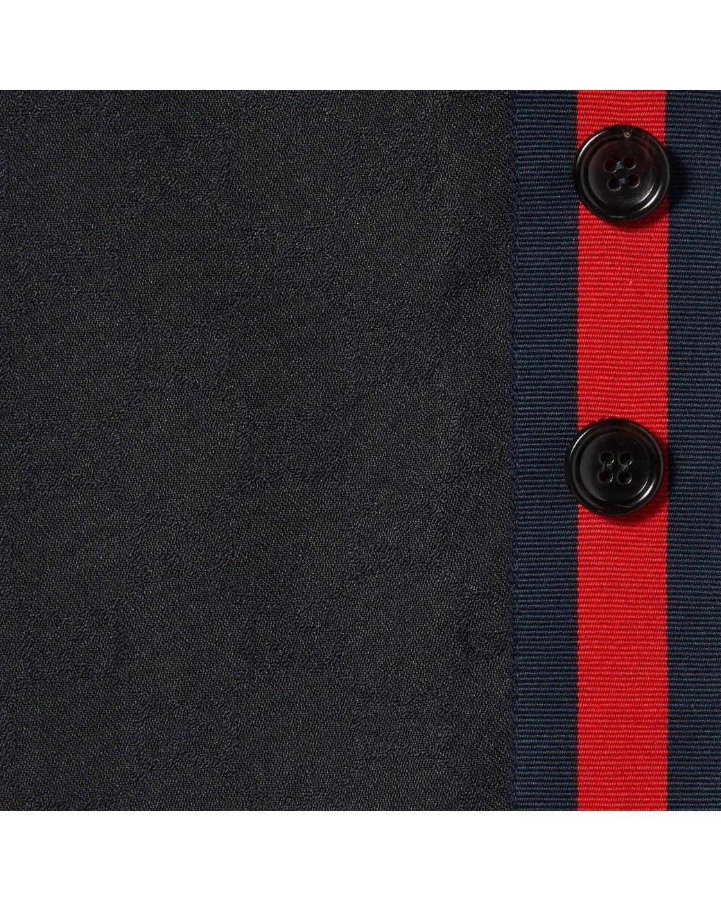 Gucci Blue Gg Cropped Trousers for men