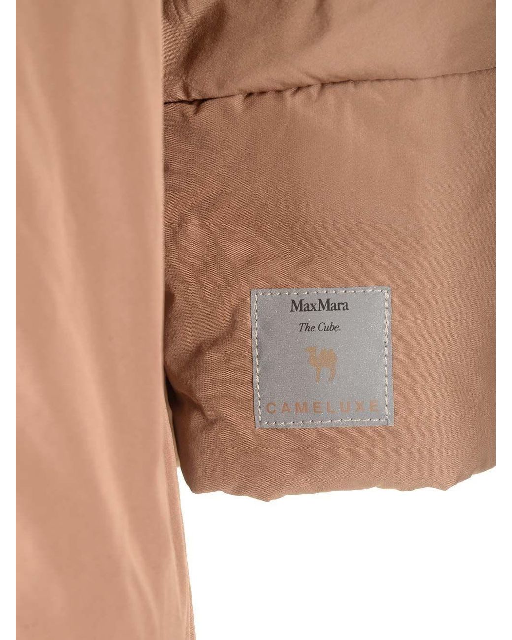 Max Mara Brown The Cube Buttoned Long-Sleeved Jacket