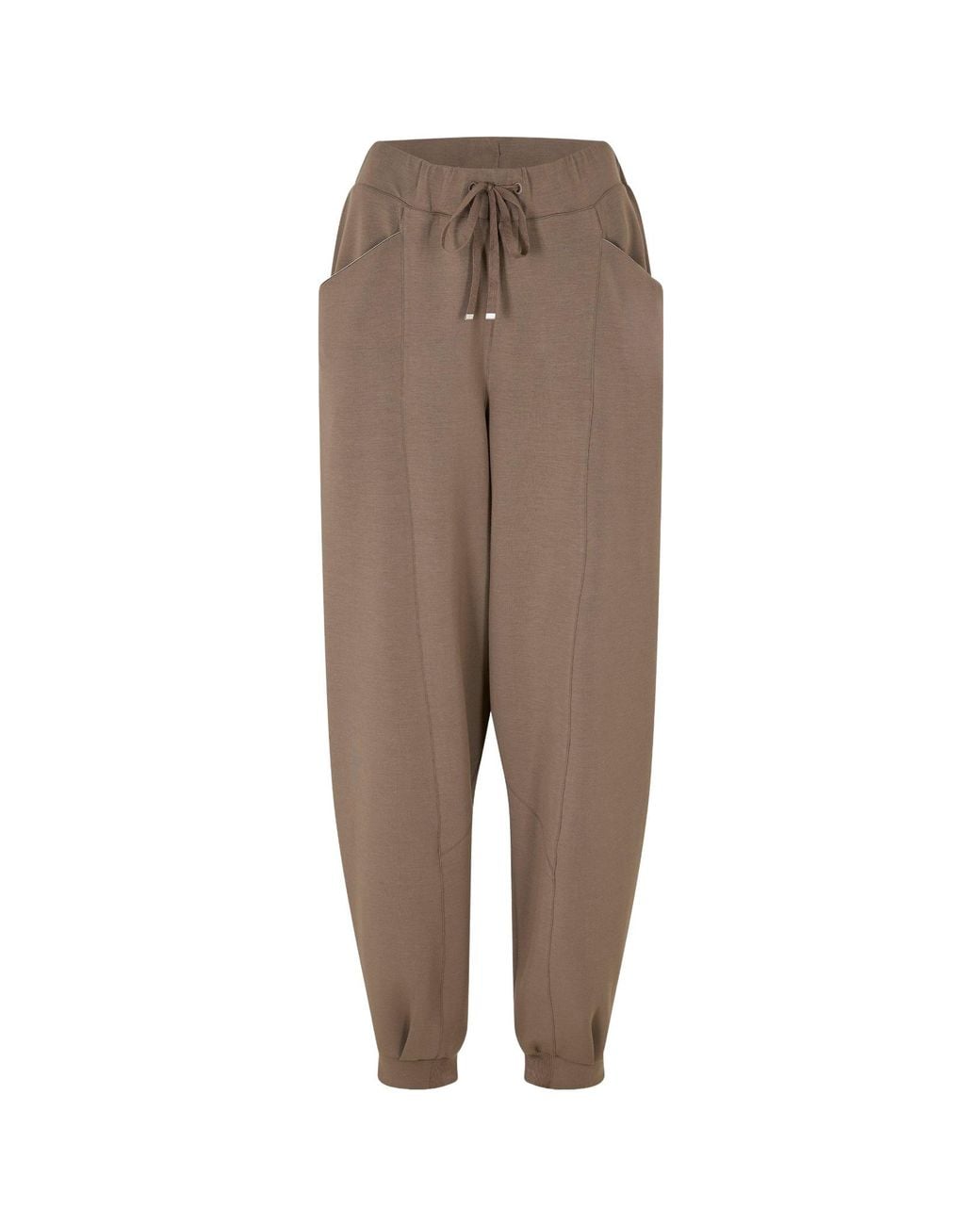 Boss Brown Drawstring Casual Pants