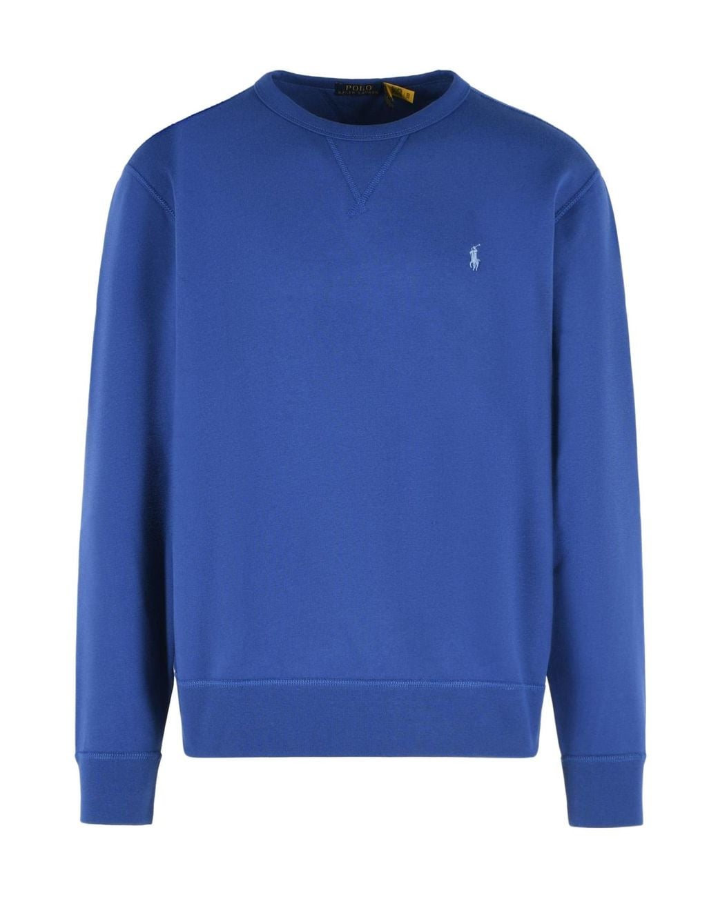 Polo Ralph Lauren Blue Pony Embroidered Crewneck Sweatshirt for men