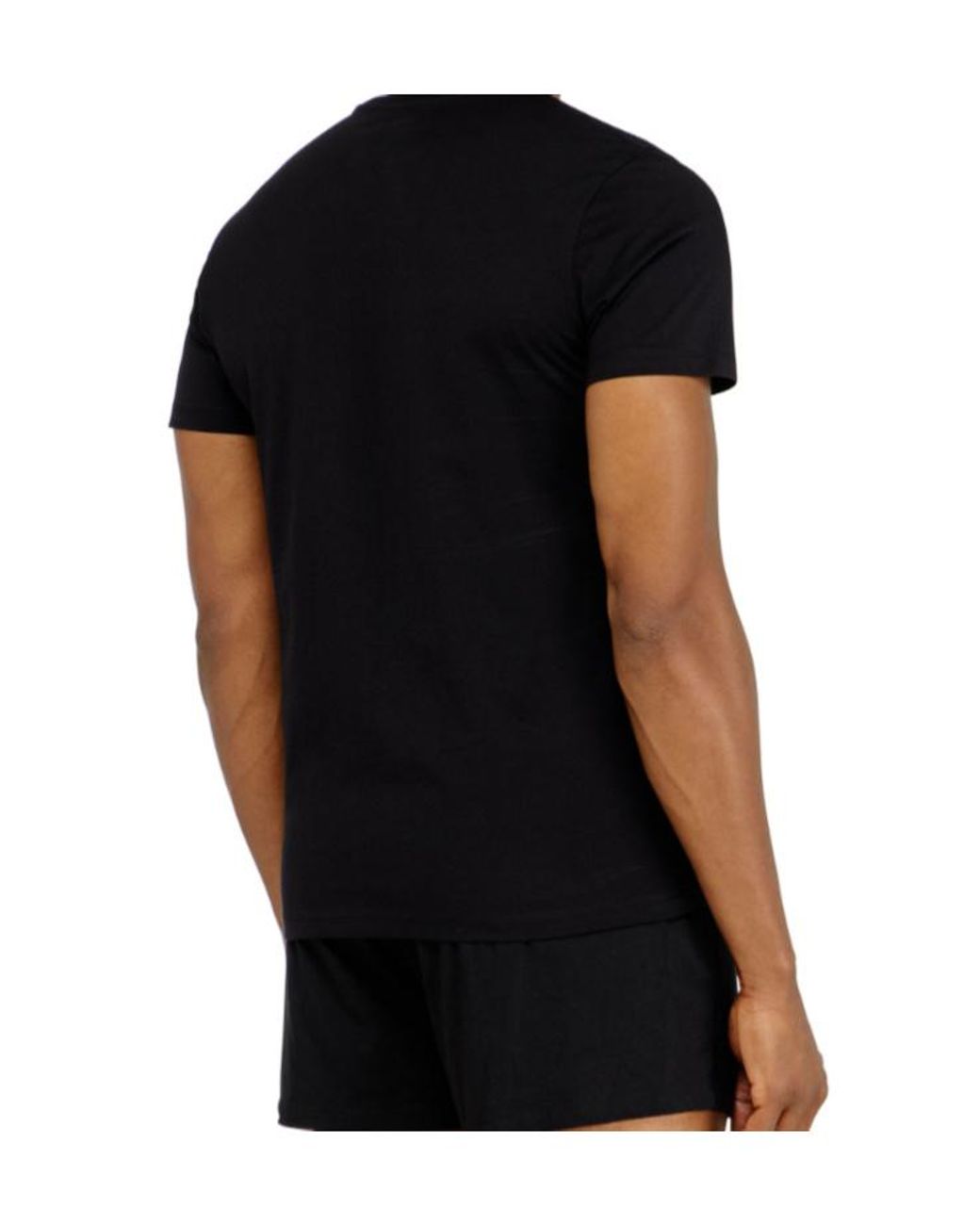 DIESEL Black Set Of 3 T-Shirts for men