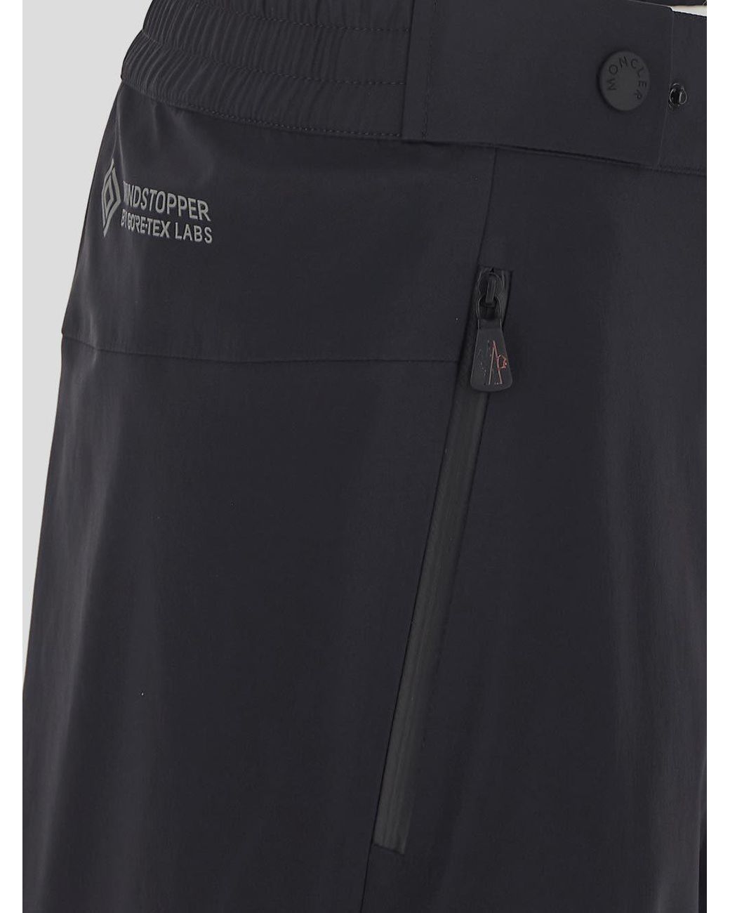 Moncler Blue Grenoble Straight Leg Trousers