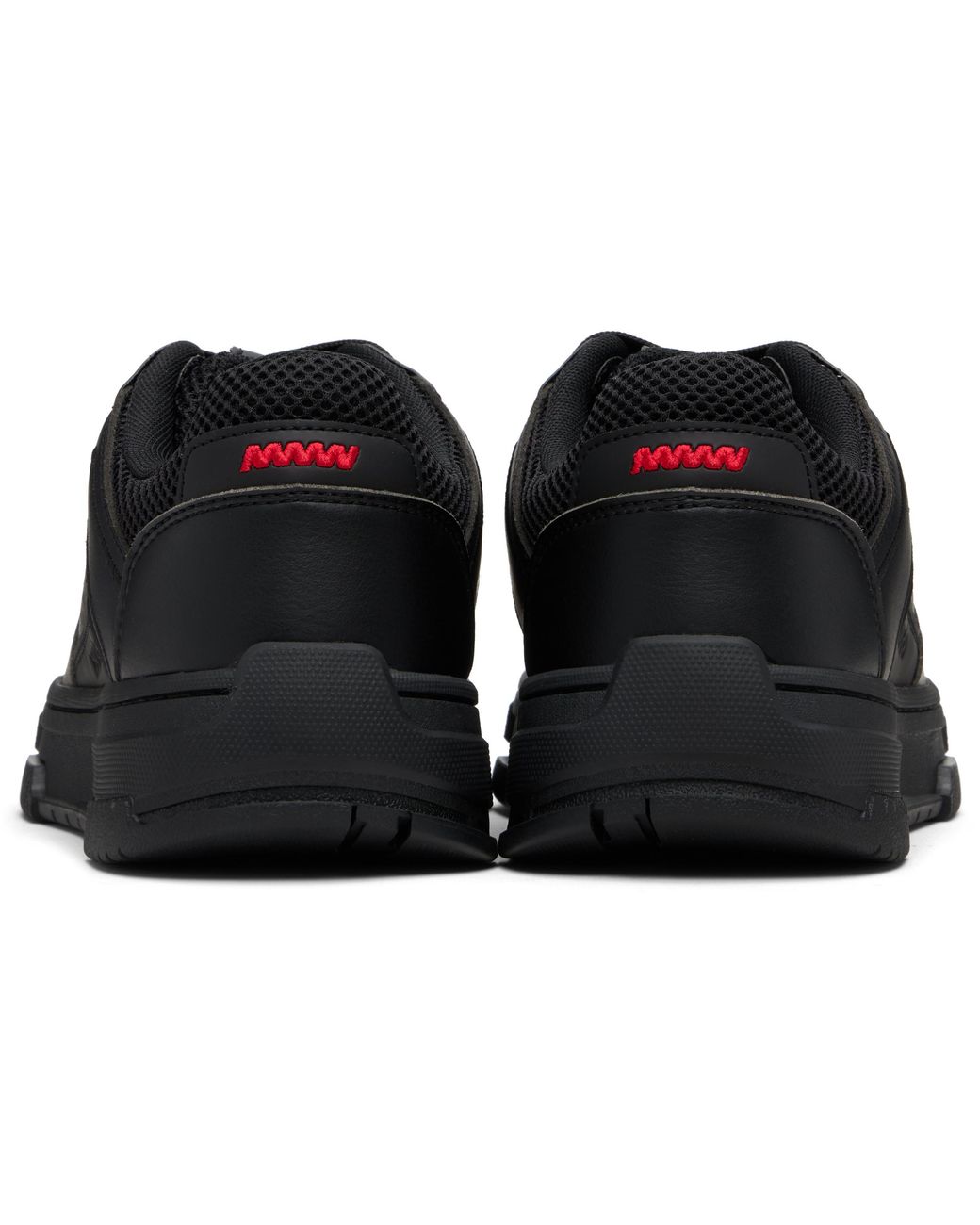 Boss Black Hugo Mesh Panel Low-Top Sneakers for men