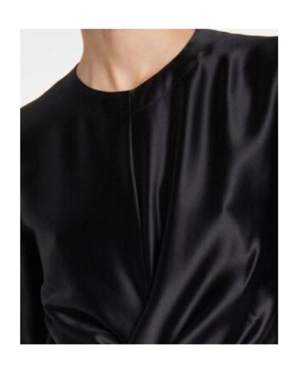Altuzarra Black Honey Belted Silk Satin Midi Dress