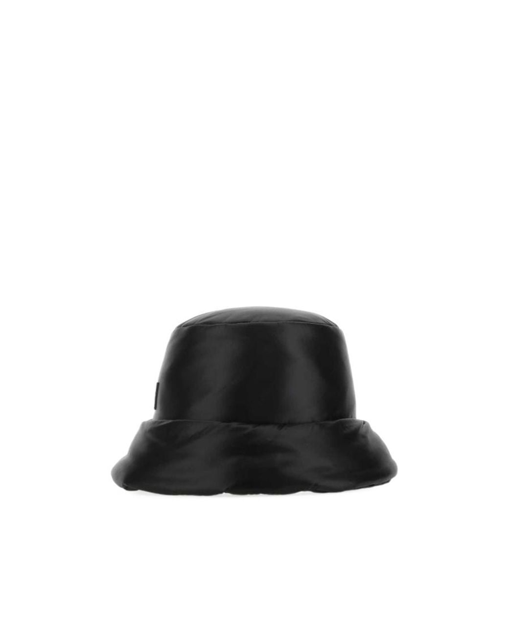 Versace Black Padded Bucket Hat
