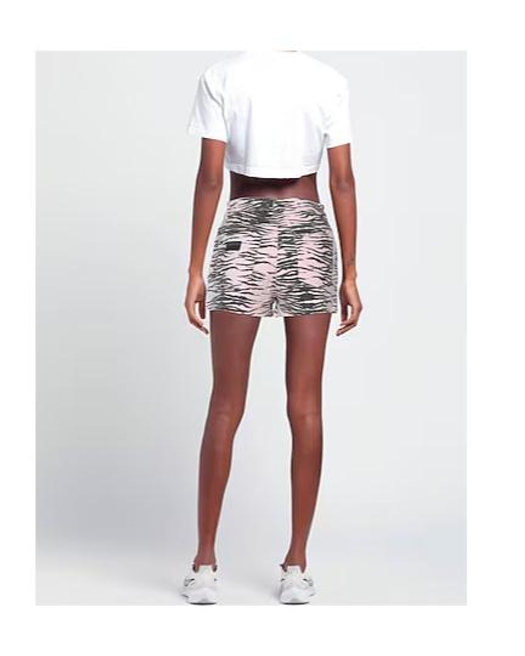 Ganni Black Denim Shorts