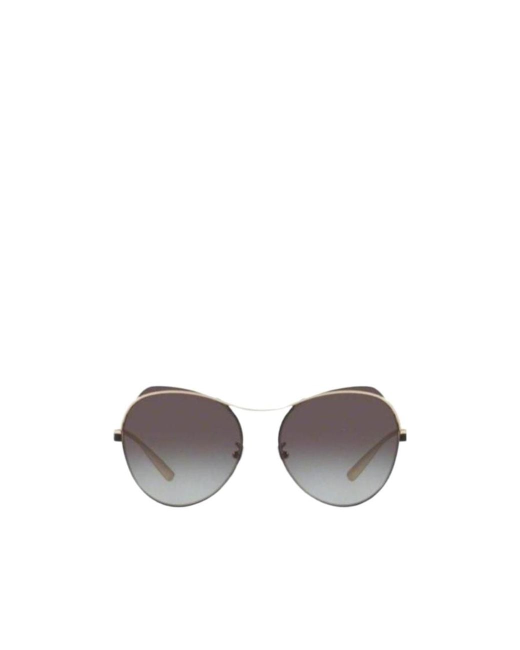 BVLGARI Metallic Round-Frame Sunglasses
