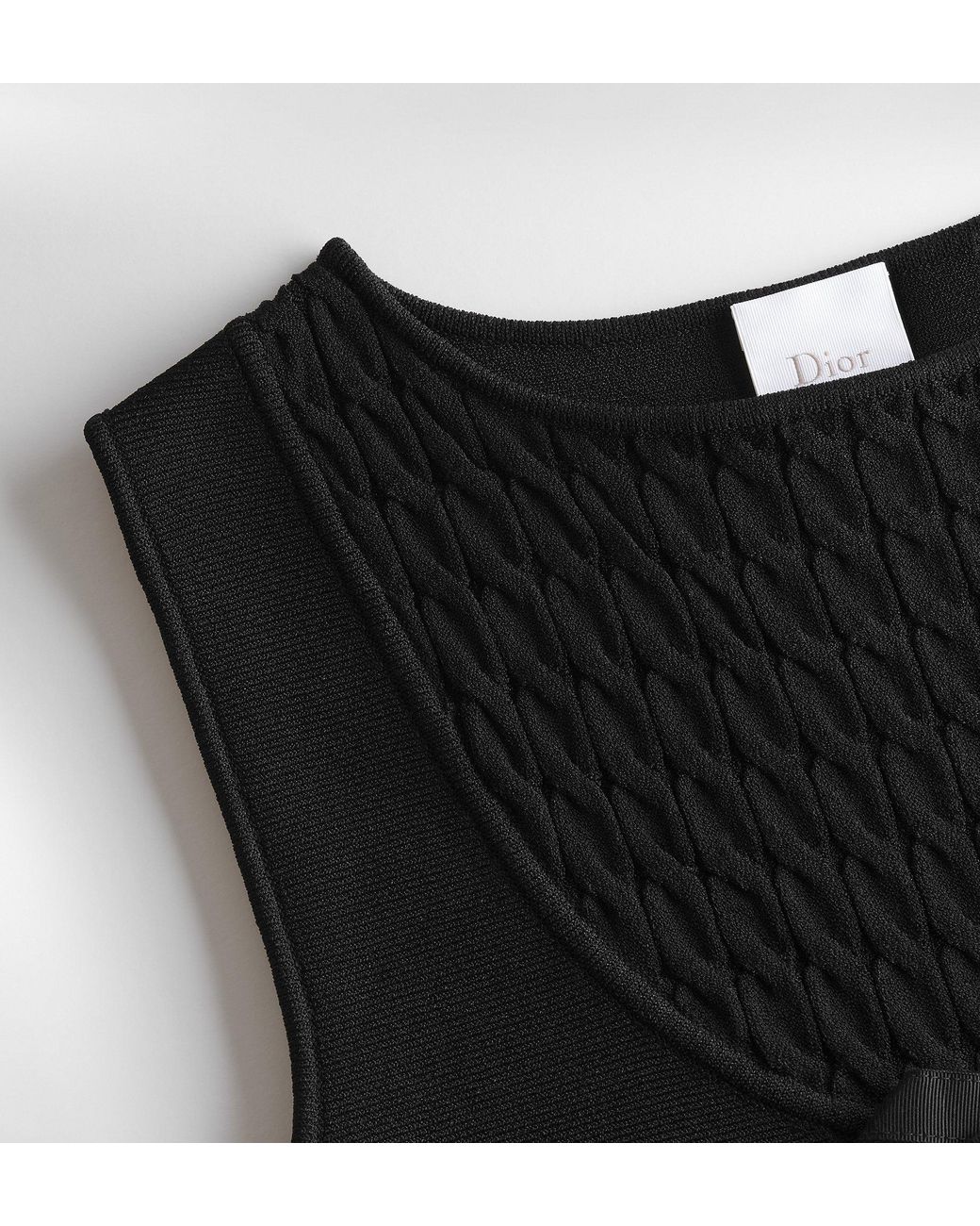 Dior Black Mid-Length Flared Dress