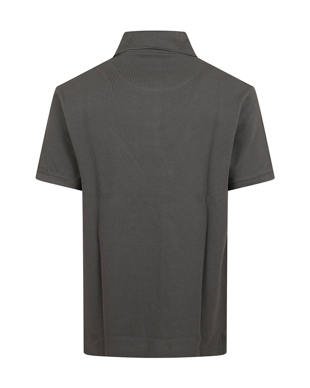 Etro Gray Roma Logo Polo Shirt for men