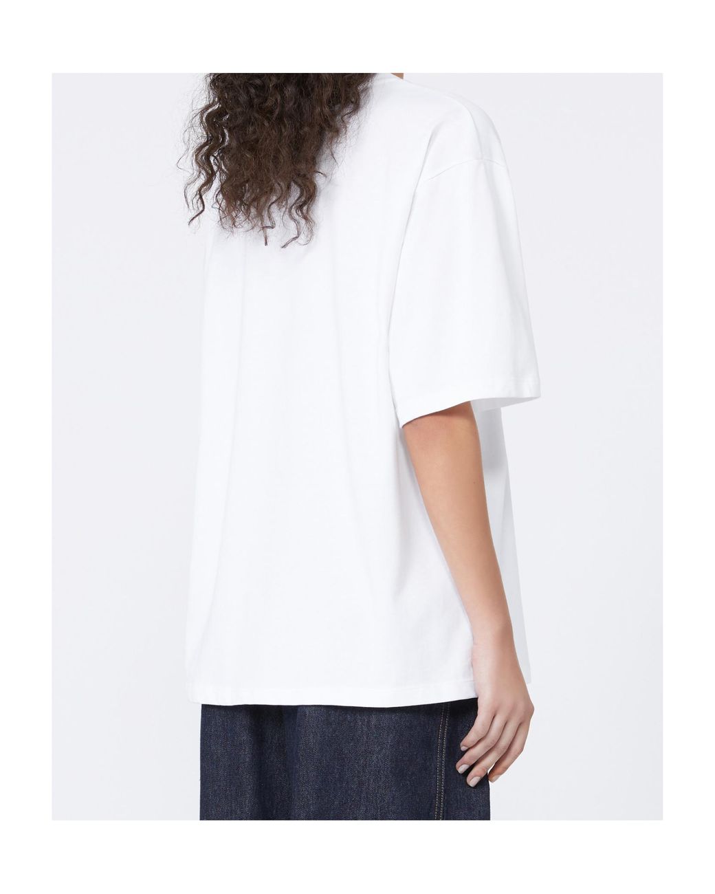Sportmax White Biella Crewneck T-Shirt