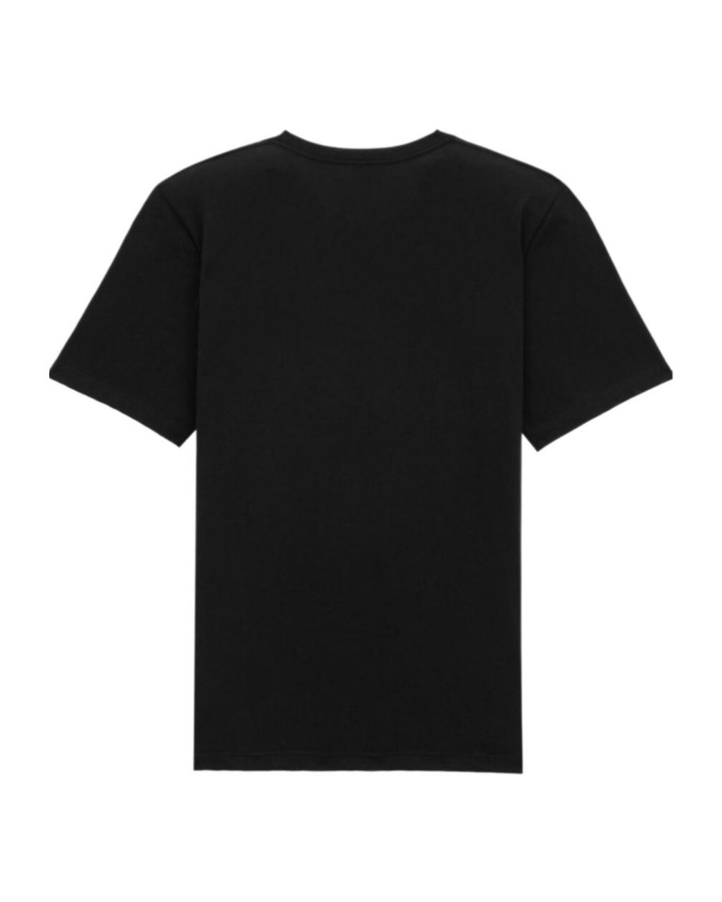 Saint Laurent Black Cassandre Crewneck T-Shirt for men