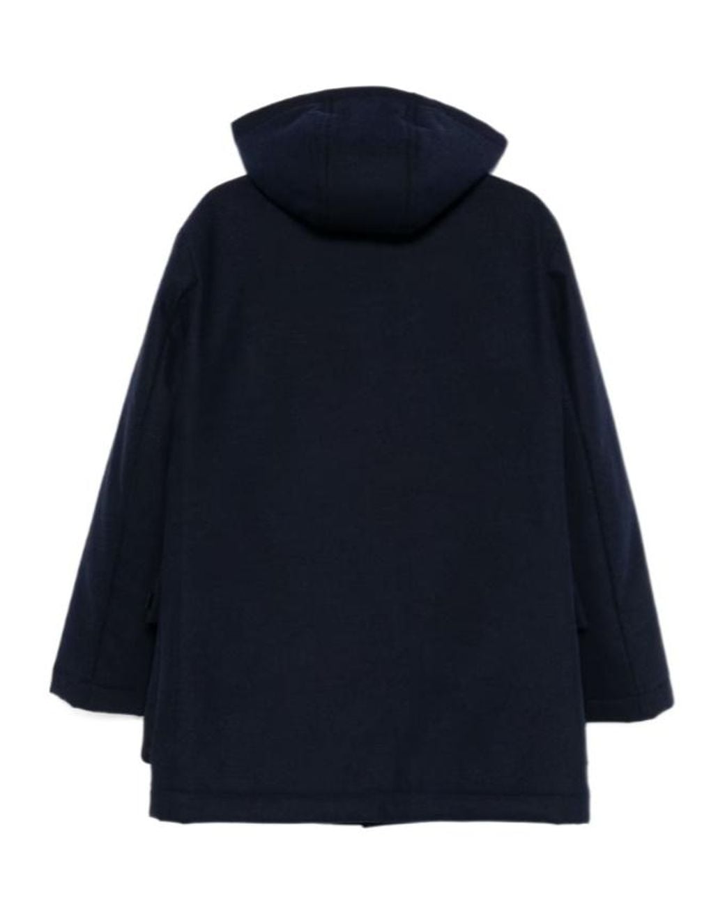 Boss Blue Flannel Padded Coat for men