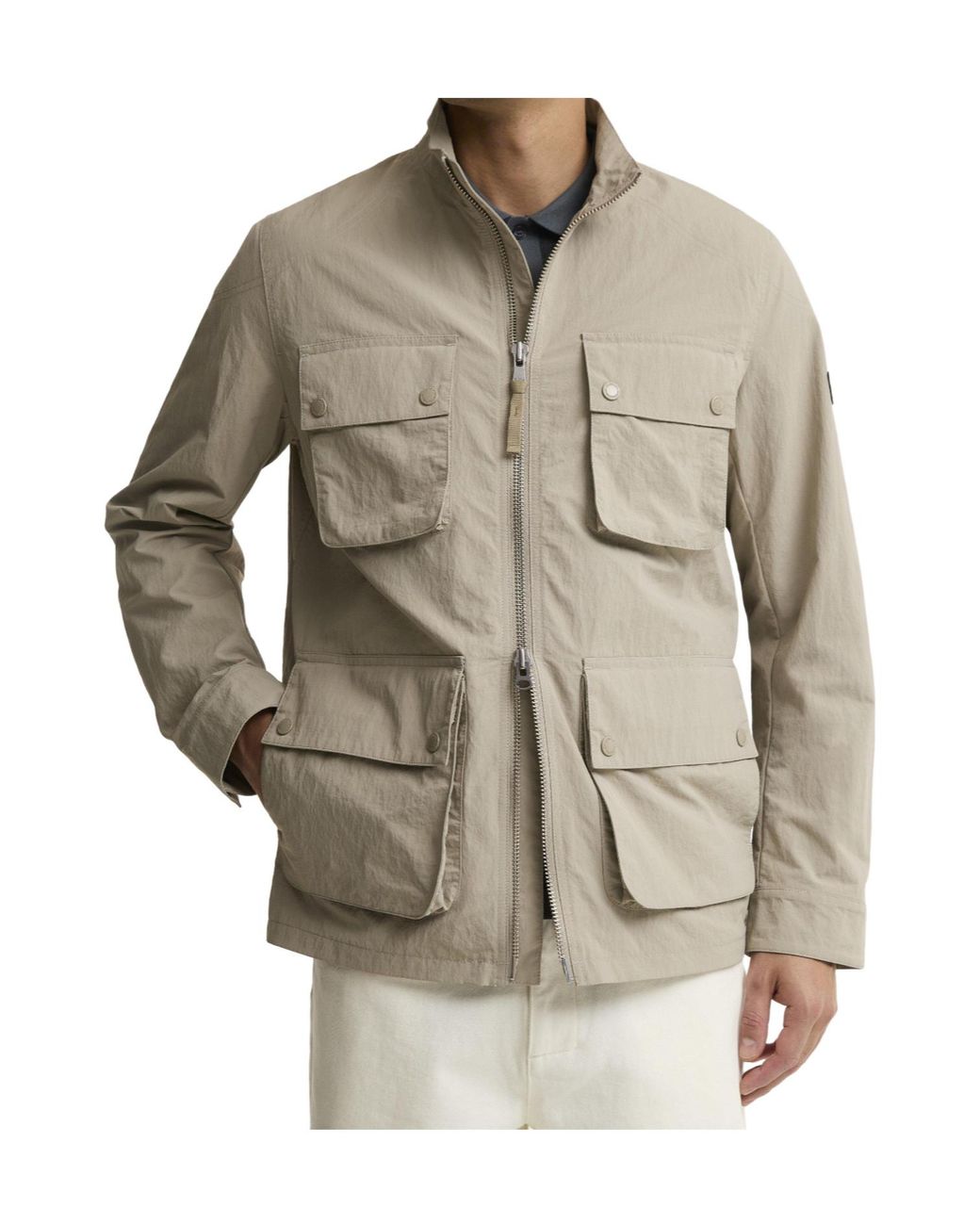Barbour Natural Simple And Casual Coat for men