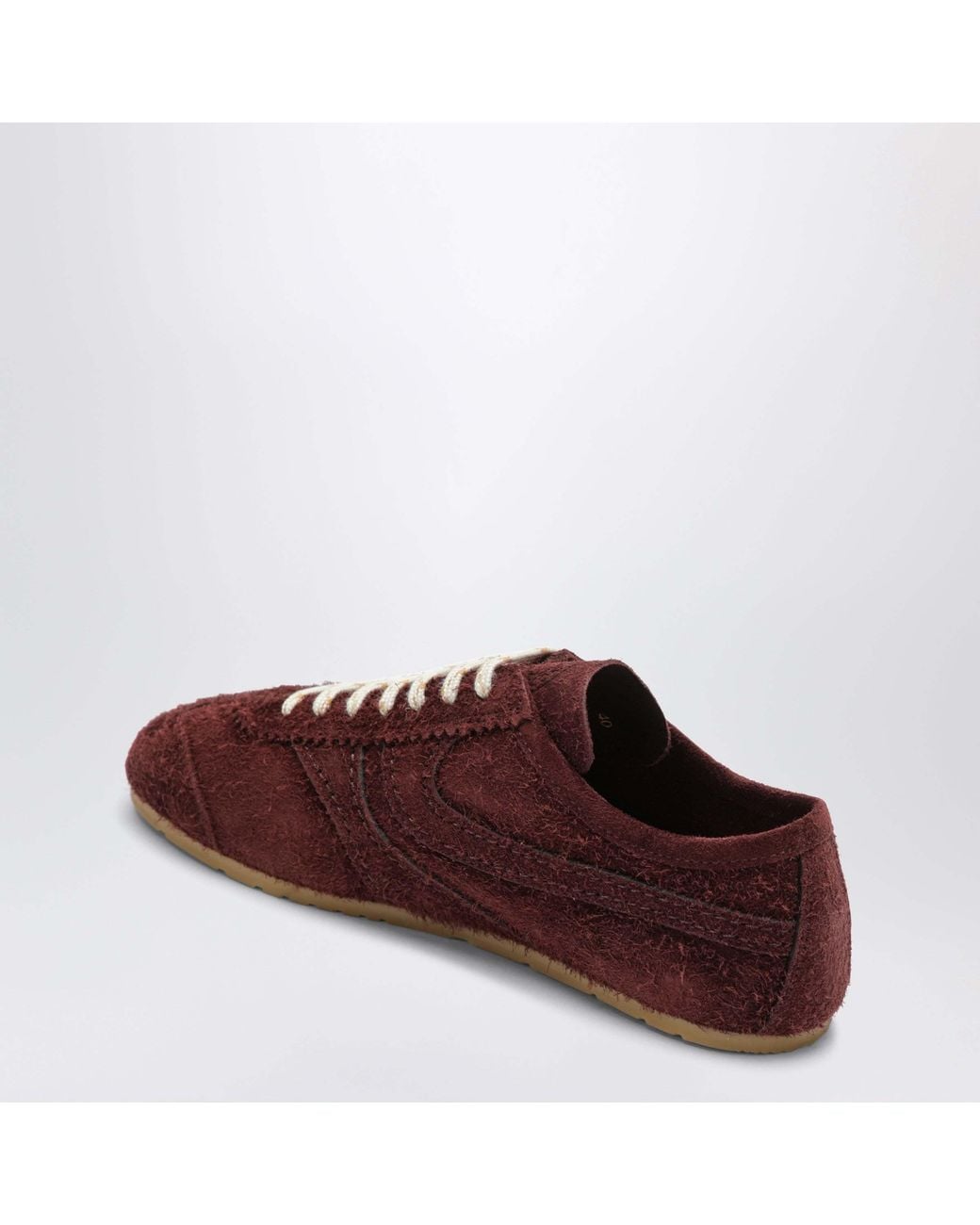 Dries Van Noten Brown Lace-Up Sneakers