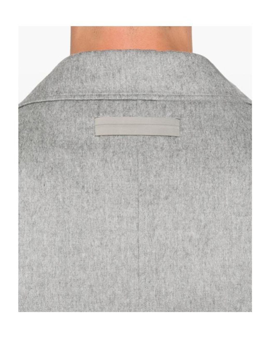 Zegna Gray Long Sleeve Jacket for men