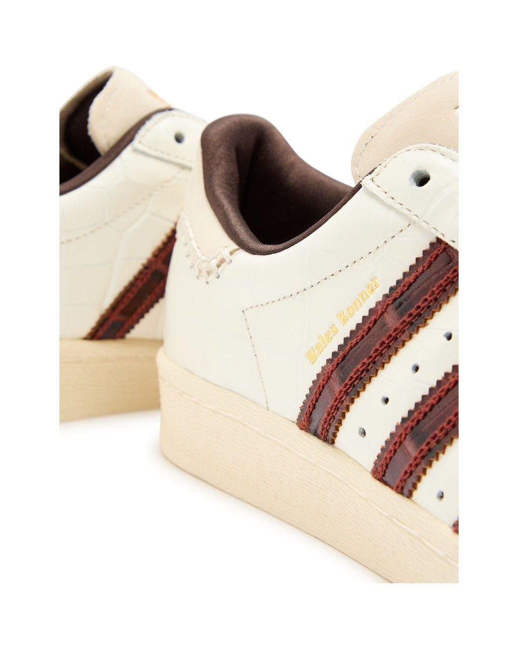 Adidas Originals Natural Leather Low-Top Trainers