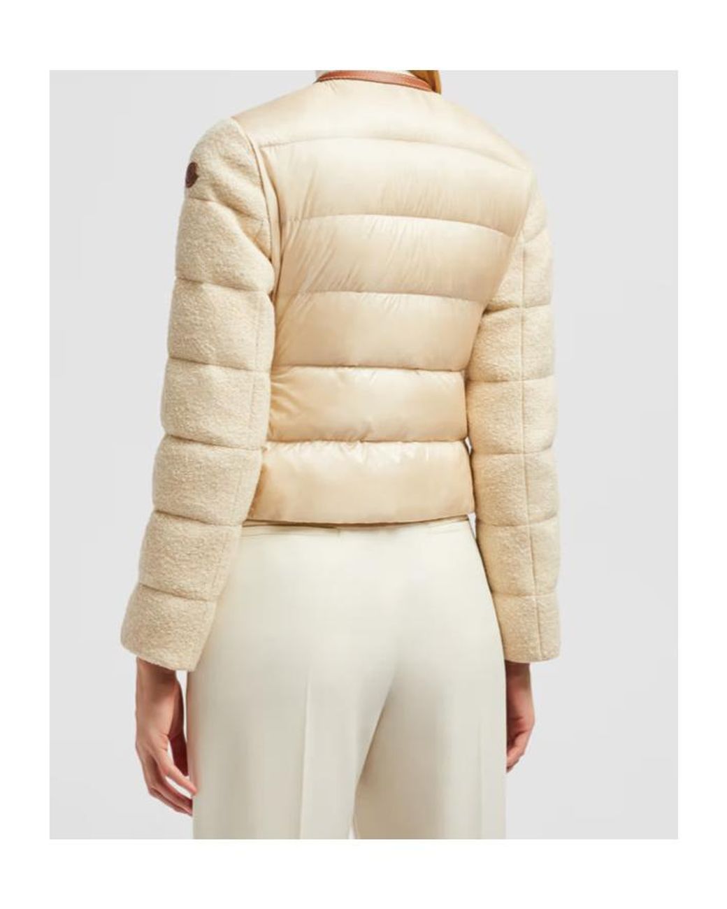 Moncler Natural Serinde Short Down Jacket
