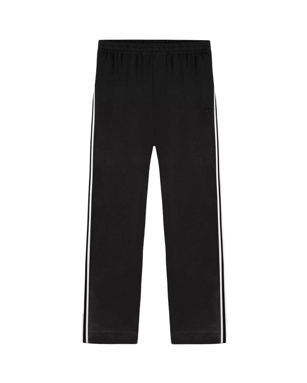 Represent Black Stripe Track Pants for men