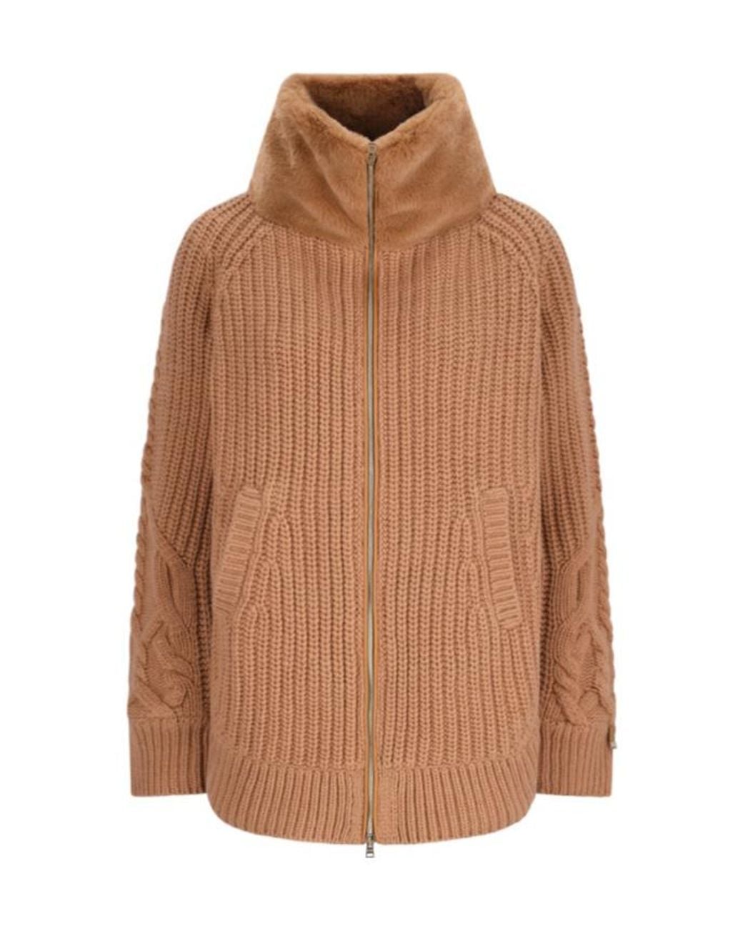 Herno Brown Long-Sleeved Coat