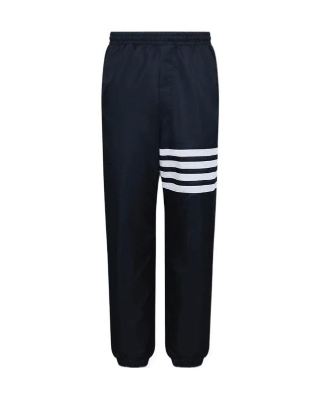Thom Browne Blue Four-Bar Ripstop Track Pants for men