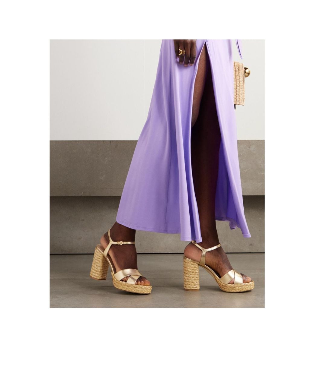 Stuart Weitzman Metallic Sandals