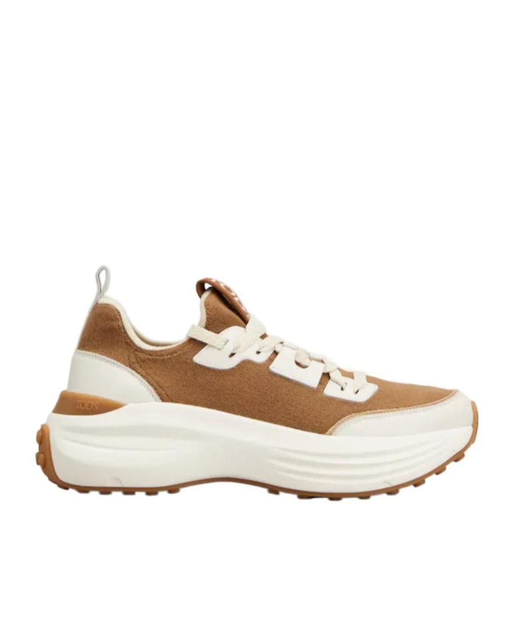 Tod's Natural Logo Panel Sneakers