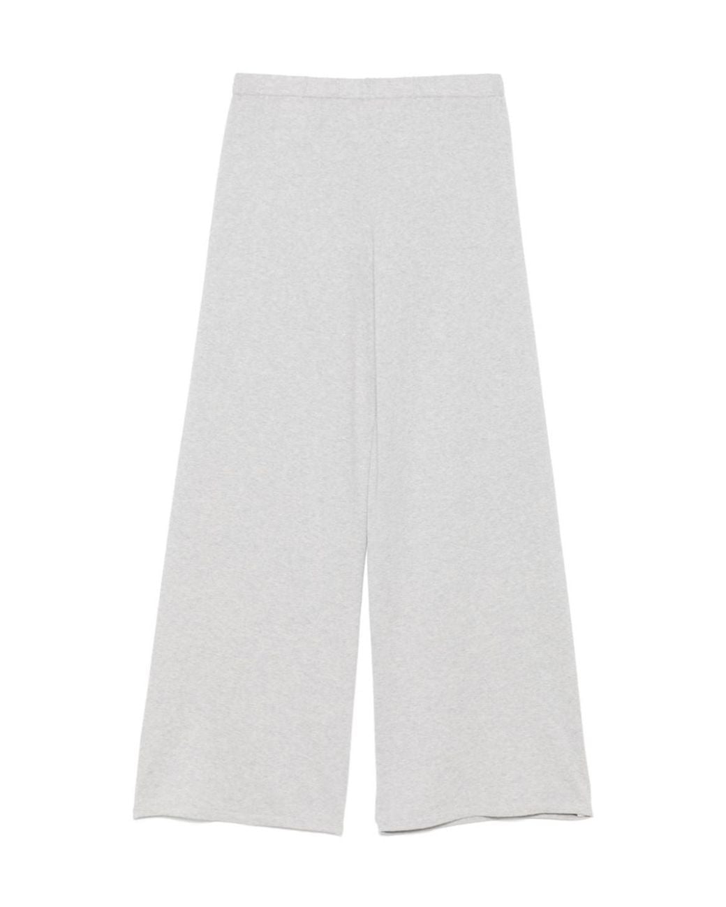 Lisa Yang White Elastic Waist Casual Pants