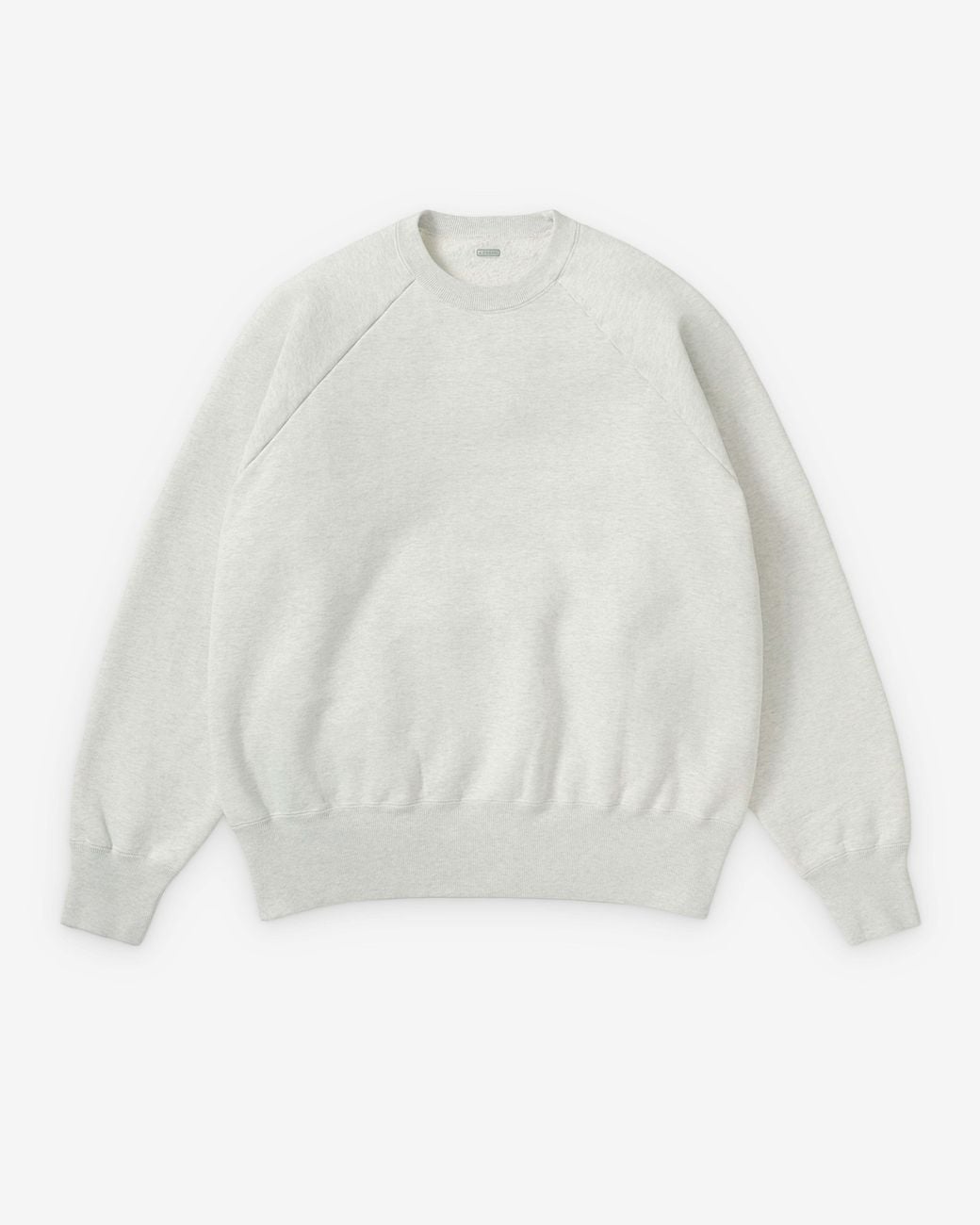 A.PRESSE White Raglan-Sleeve Sweatshirt for men