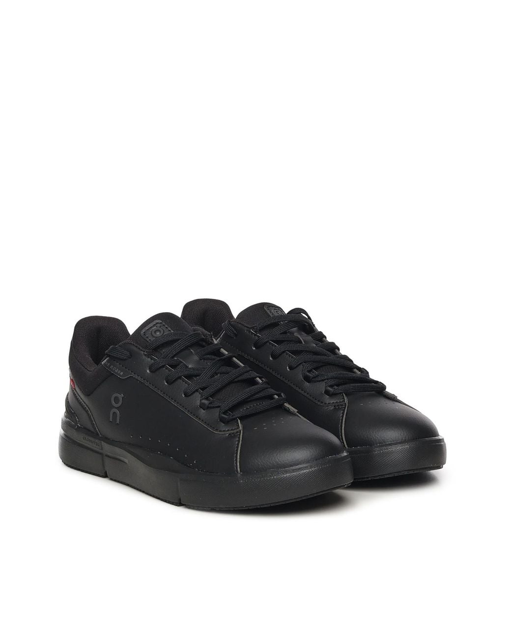 On Shoes Black The Roger Advantage Low-Top Sneakers for men