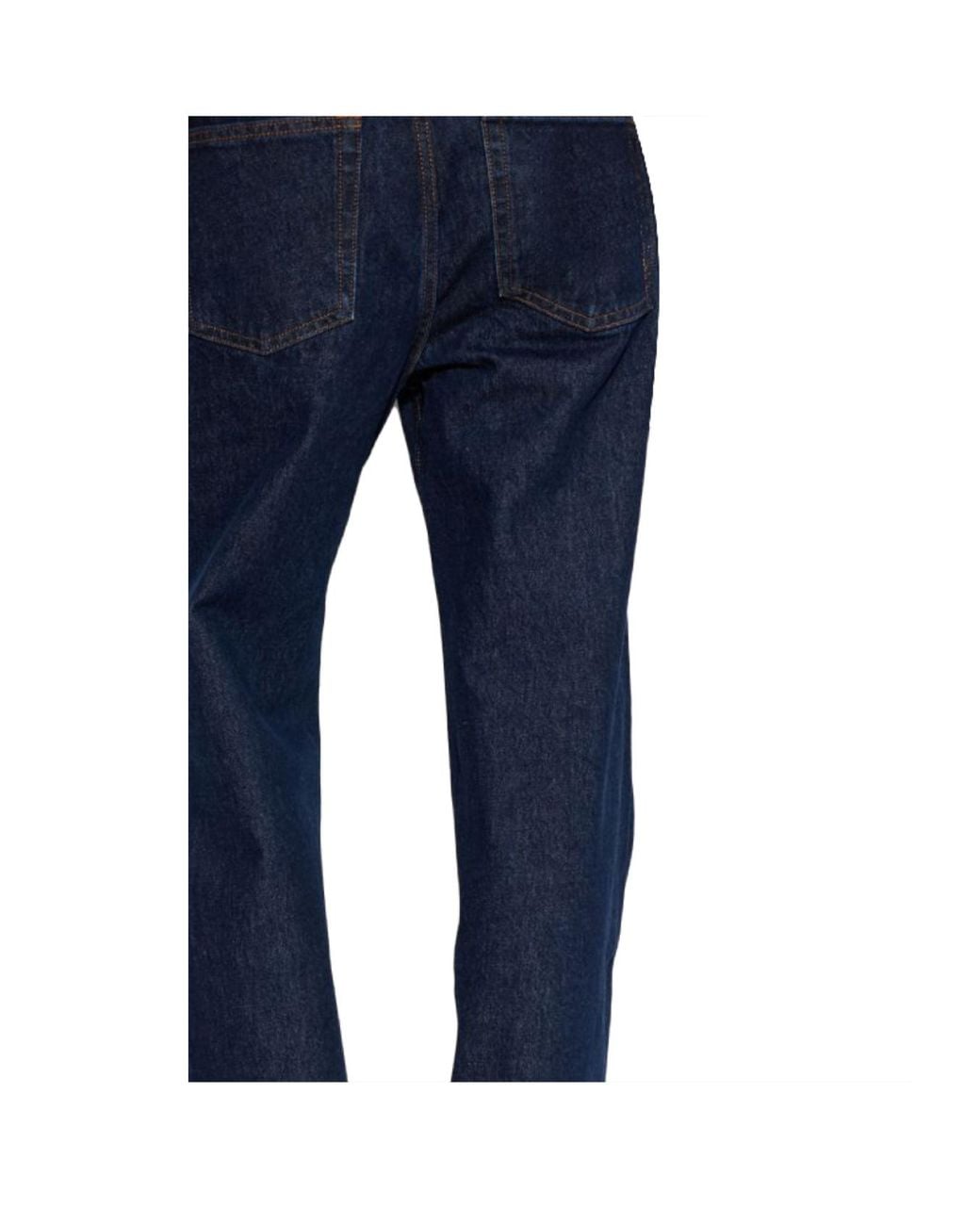 Anine Bing Blue Washed-Effect Wide-Leg Jeans