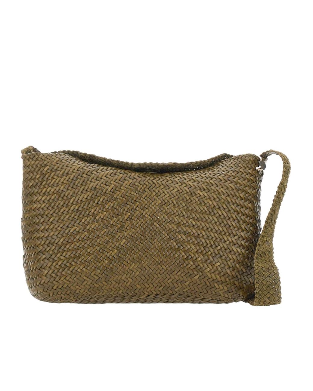 Dragon Diffusion Natural Santa Marta Woven Shoulder Bag
