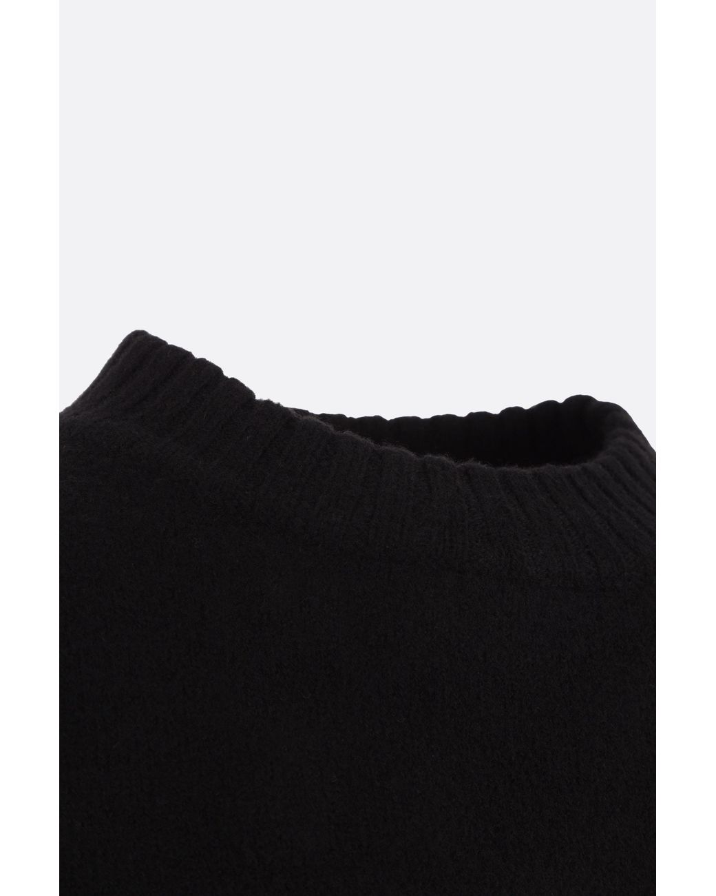 Jil Sander Black Crewneck Knitted Jumper