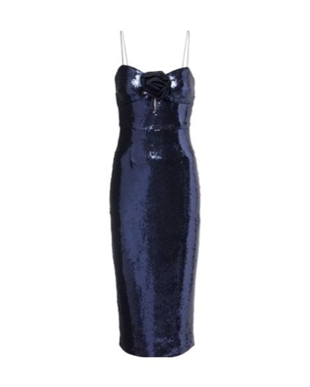 Rebecca Vallance Blue Sequined Gown
