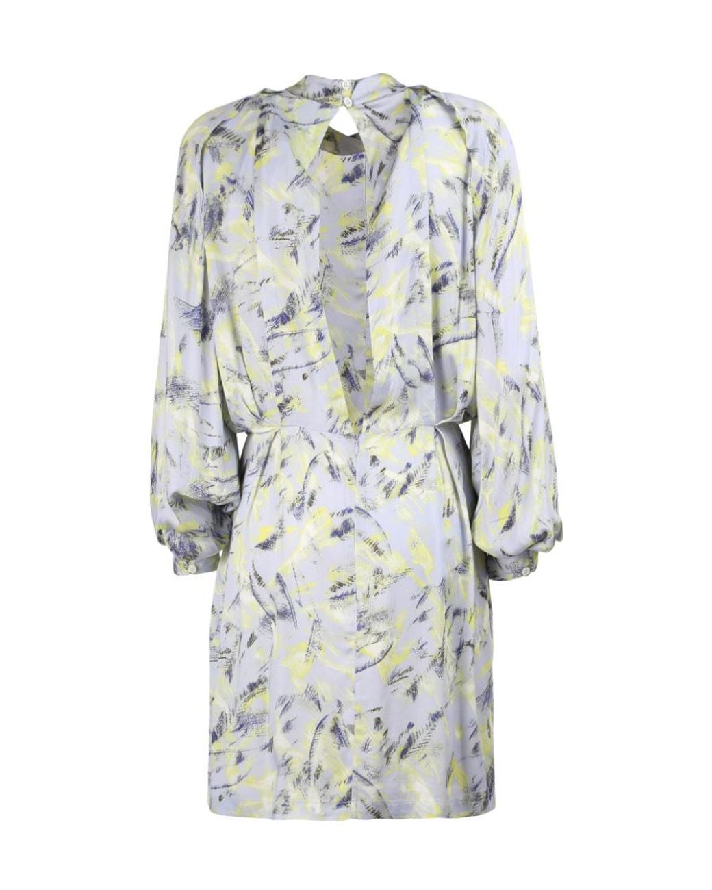 IRO White A Printed Dress