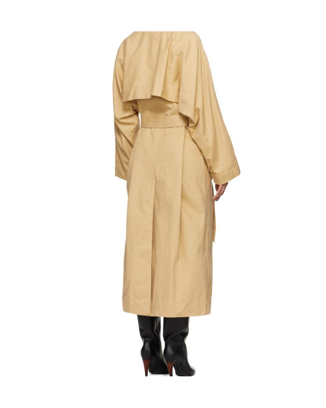 Isabel Marant Natural Cacilda Coat