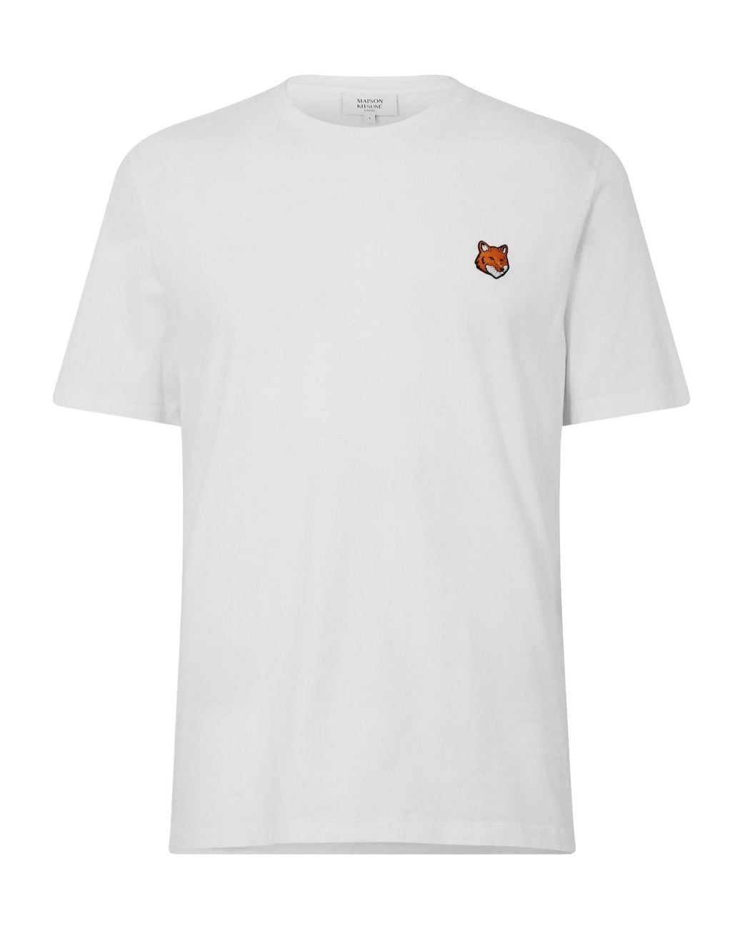 Maison Kitsuné White Oversizedfit Tshirt for men