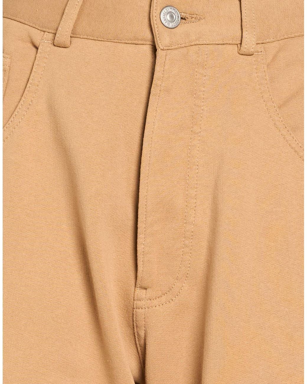 MM6 by Maison Margiela Natural Casual Trousers