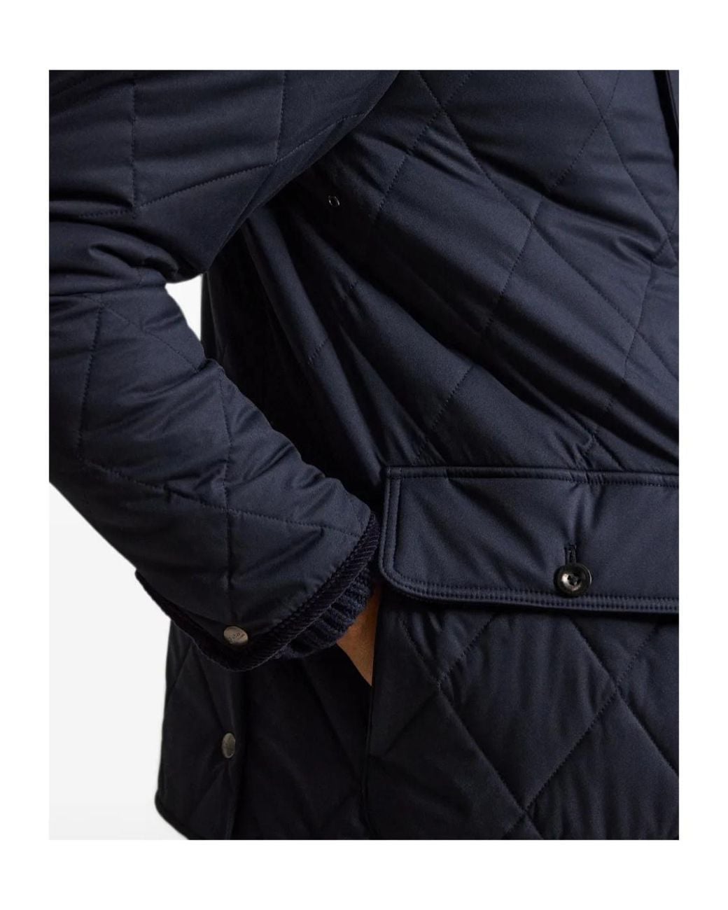 Polo Ralph Lauren Blue Apos;S The Beaton Quilted Car Coat for men
