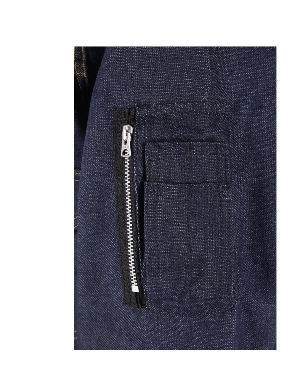 Sacai Blue X Levi's Blouse Jacket for men