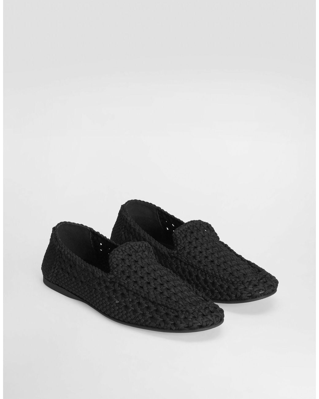 Dolce & Gabbana Black Slippers for men