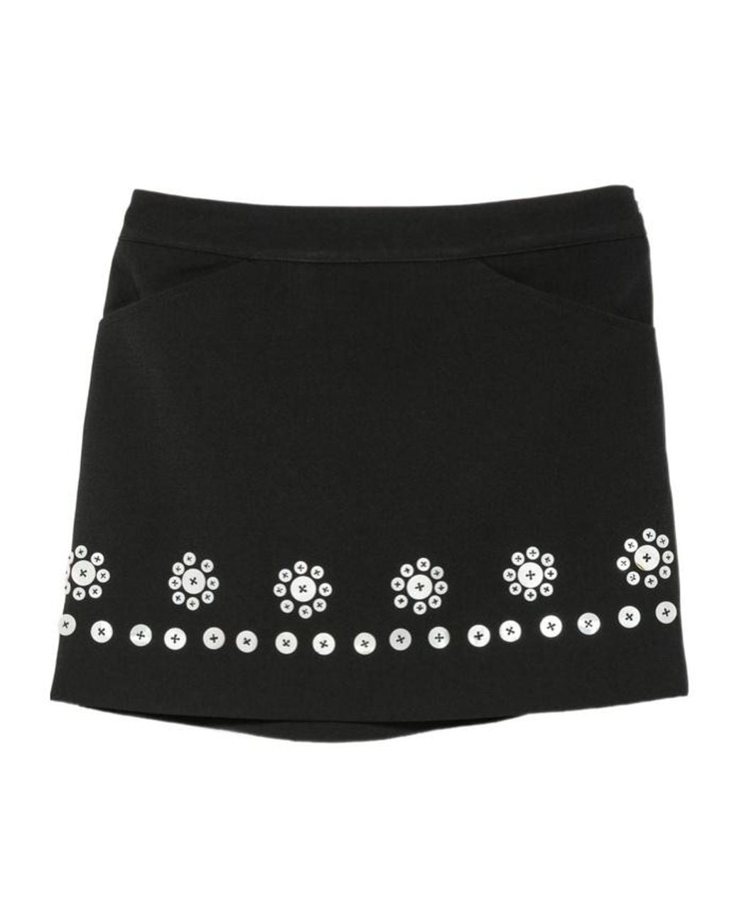 Stine Goya Black Patterned Skirt