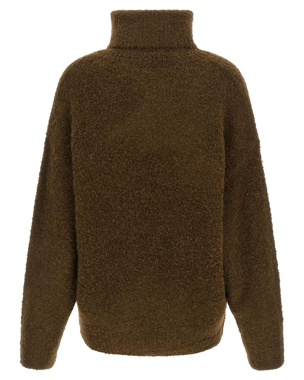 Totême Green Long-Sleeved Sweater