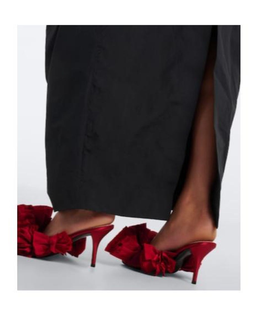 Magda Butrym Black Draped Gown