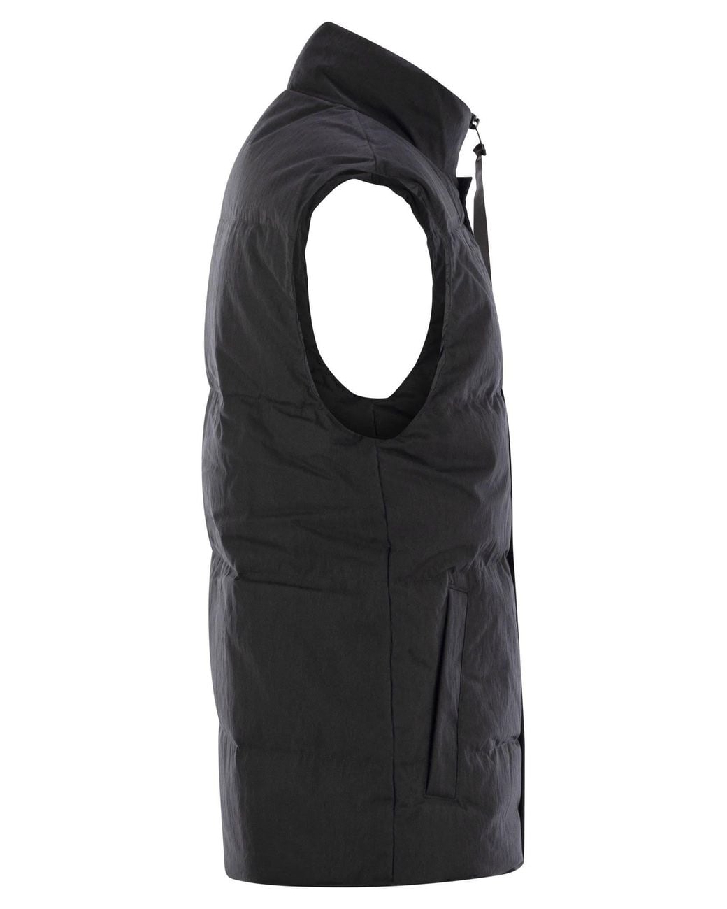 Canada Goose Black Garson Sleeveless Down Jacket for men