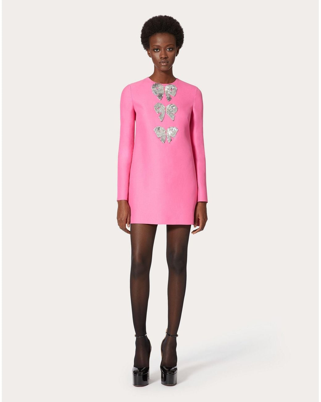 Valentino Pink Slim Dress