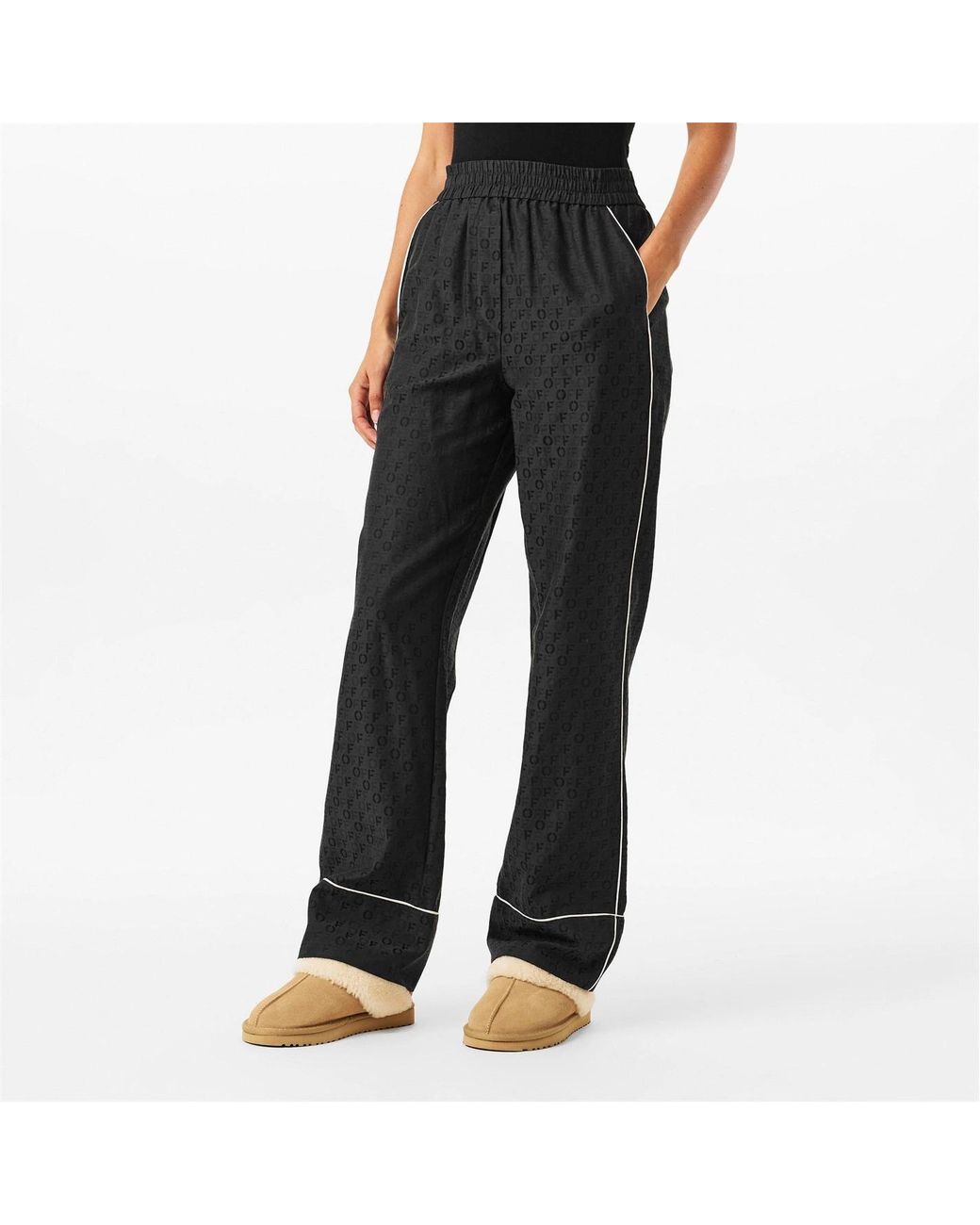 Off-White c/o Virgil Abloh Gray Casual Pants