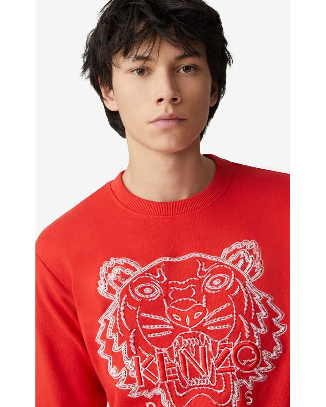 KENZO Tiger Embroidered Sweatshirt for men