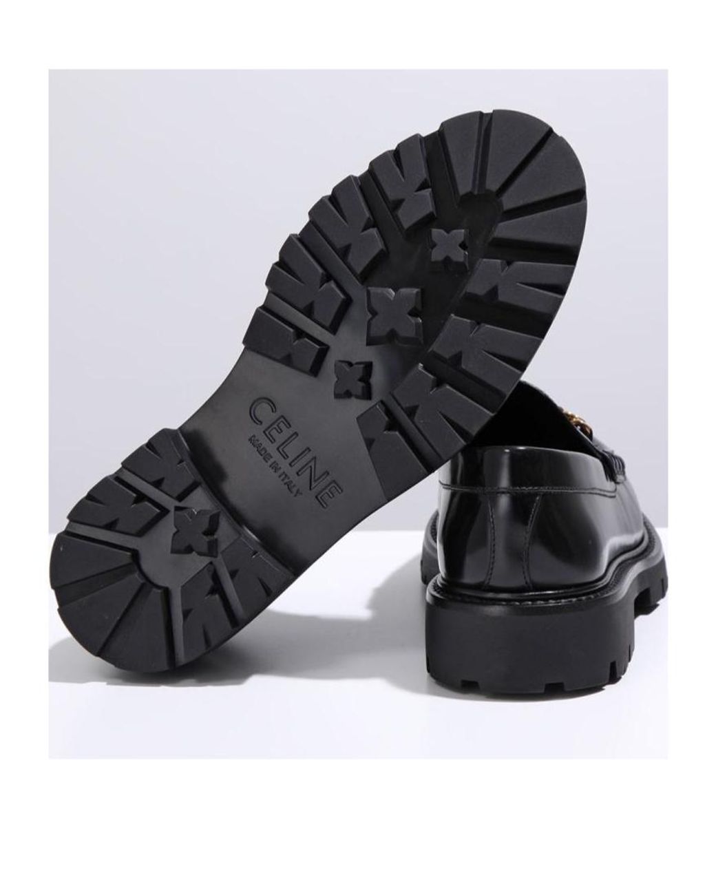 Céline Black Tassel Chain Love Shoes